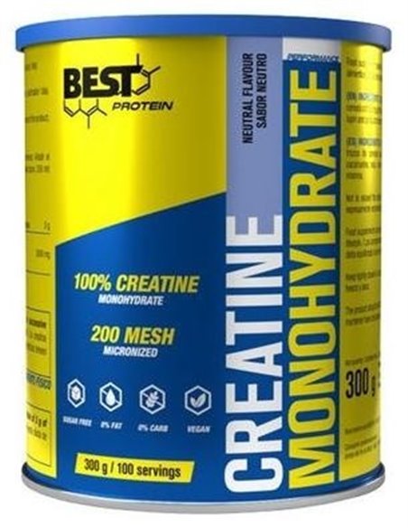Creatina Monohydrate Neutro 300Gr. de Best Protein