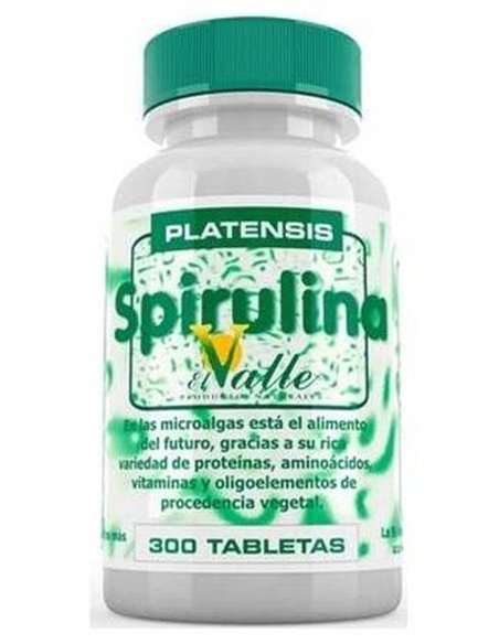 Spirulina 400Mg. 300Comp. de El Valle