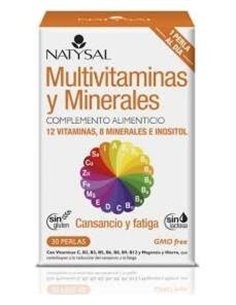 Multivitaminas Y Minerales  30 Perlas de Natysal