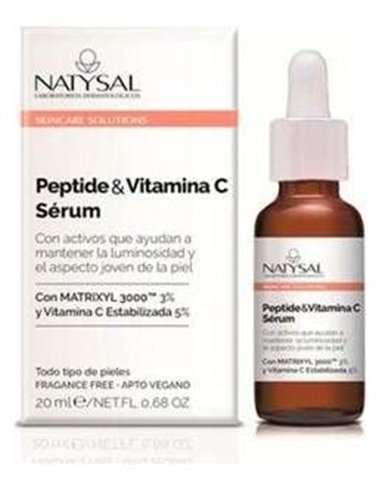 Sérum Péptide & Vitamina C 20 ml. de Natysal