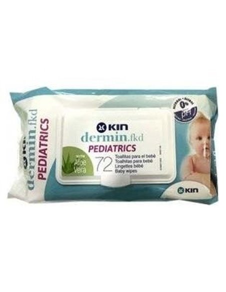 Dermin Fkd Pediatrics Toallitas 72Ud de Kin