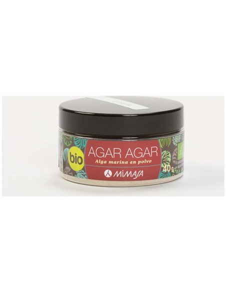 Alga Agar-Agar Polvo 40Gr. Bio de Mimasa