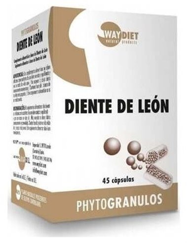 Diente De Leon Phytogranulos 45Caps. de Waydiet Natural Products