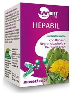 Phytocomplex Hepabil 45Caps. de Waydiet Natural Products