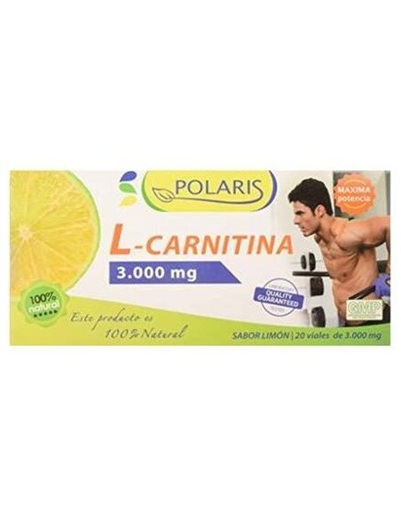 L-Carnitina Limon 3000Mg. 20Viales de Polaris