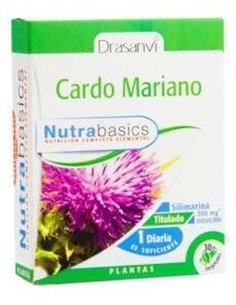 Cardo Mariano 30 Capsulas Nutrabasicos Drasanvi