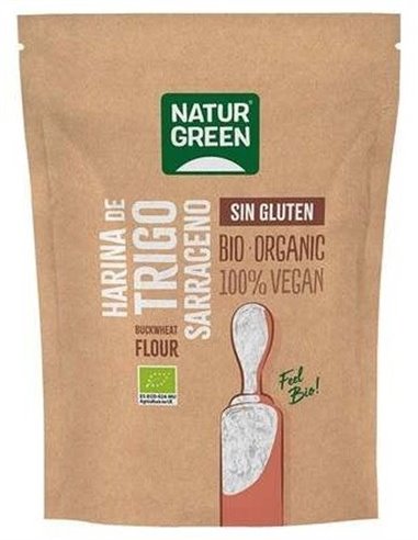 Harina de Trigo Sarraceno Bio sin Gluten 500 G de Naturgreen