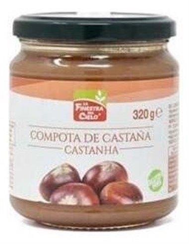 Compota De Castaña 290Gr. Bio de La Finestra Sul Cielo