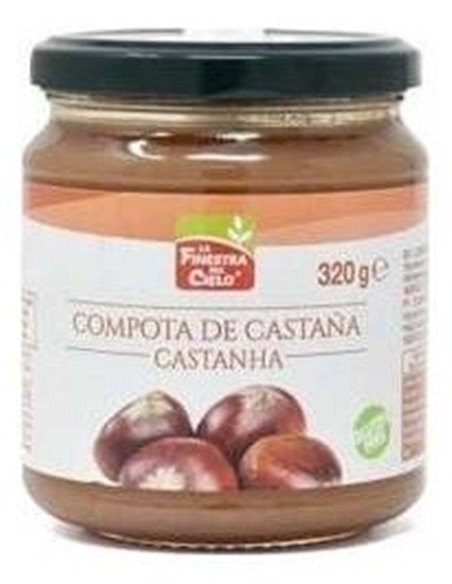 Compota De Castaña 290Gr. Bio de La Finestra Sul Cielo