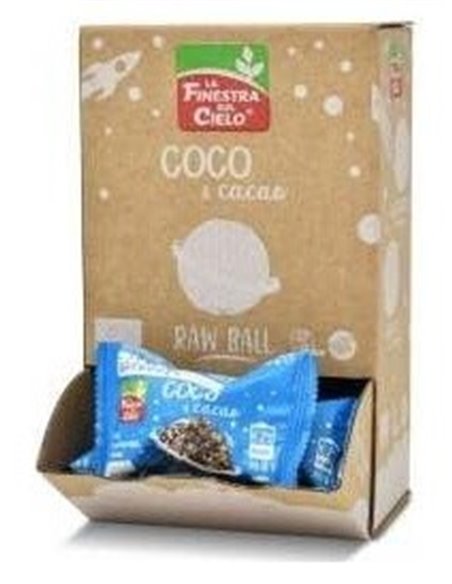 Energy Ball Coco Y Cacao 20Uds. Eco Sg Vegan de La Finestra Sul Cielo