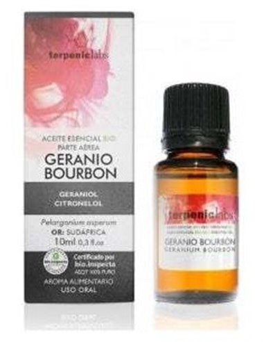 Geranio Bourbon Aceite Esencial Bio 10Ml. de Terpenic
