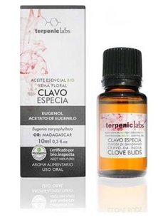Clavo Especia Aceite Esencial Alimentario Bio 10Ml de Terpenic