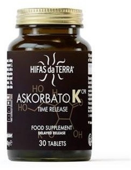 Askorbato K Time Release 30Comp. de Hifas Da Terra