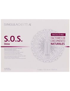 S.O.S. Shine 4 Viales De 10,5Ml de Singuladerm