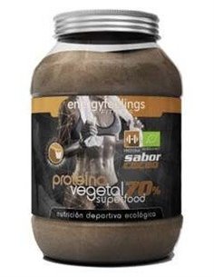 Proteina Vegana 73% Cacao 1,5 Kg Eco  Vegan de Energy Feelings