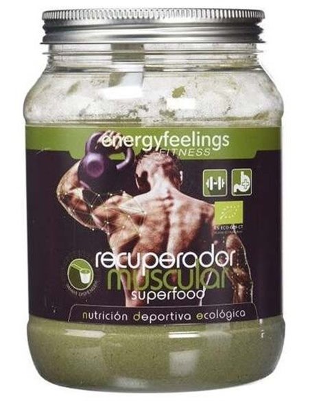 Recuperador Muscular 750Gr. Eco Vegan de Energy Feelings