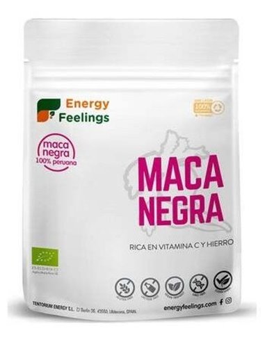 Maca Negra Polvo 200Gr. Eco Vegan Sg de Energy Feelings