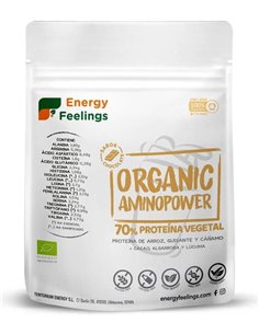 Organic Aminopower 73% Chocolate 200G Eco Vegan Sg de Energy Feelings