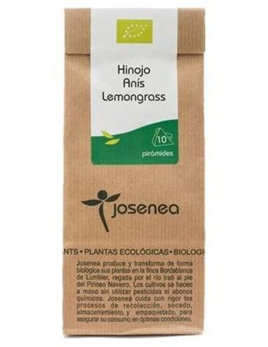 Hinojo Anis Lemongrass 10Piramides Bio de Josenea