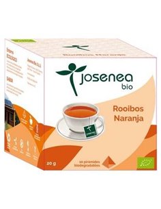 Rooibos-Naranja 10Piramides Ensobradas Bio de Josenea