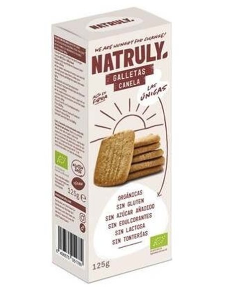 Galletas De Canela 125Gr. Bio de Natruly