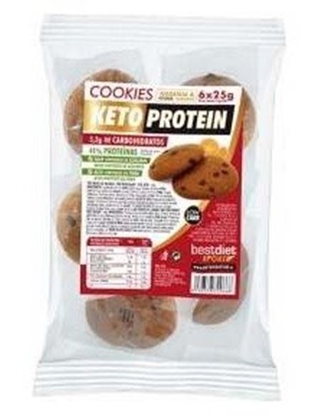 Cookies Naranja-Choco Protein  6Uds. de Keto Protein