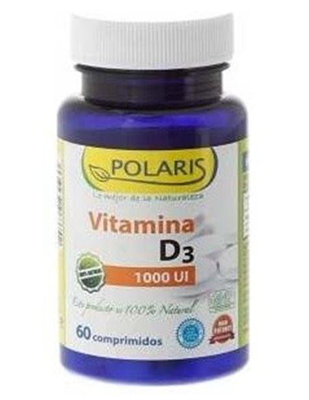 Vitamina D3 1000Ui 60Comp. de Polaris