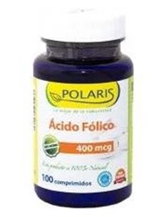 Acido Folico 400Mcg. 100Comp. de Polaris