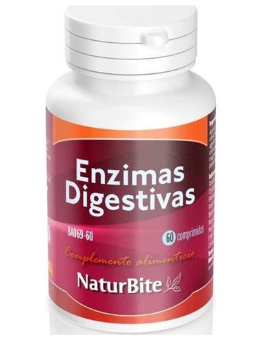 Enzimas Digestivas Veganas, 250 comp.  de NaturBite