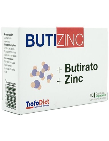 Butizinc 30Cap. de Trofodiet