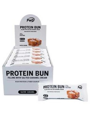 Protein Bun Bizcocho Salted Caramel 15Udsx60Gr. de Pwd
