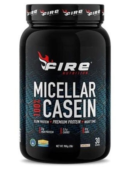 100% Micellar Casein Chocolate 908Gr. de Fire Nutrition
