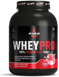 Wheypro Concentrate Fresa 2Kg. de Fire Nutrition