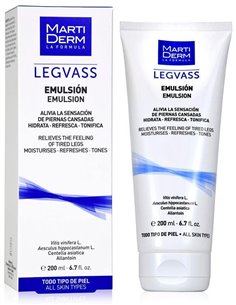 Legvass Hidro Descans Piernas Emulsion 200 Ml de Martiderm