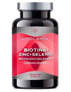 Biotina+Zinc+Selenio 365 Comprimidos Vitolamin