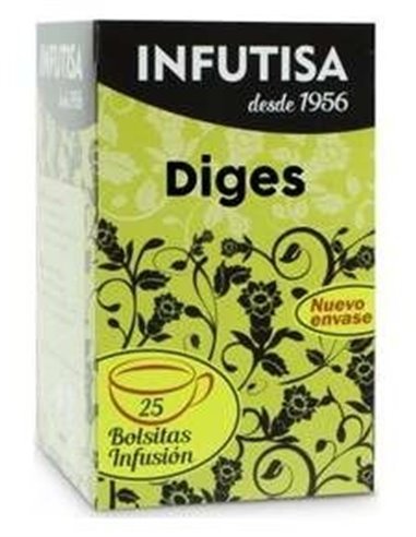 Diges 12 Infusion 25Bolsitas de Infutisa