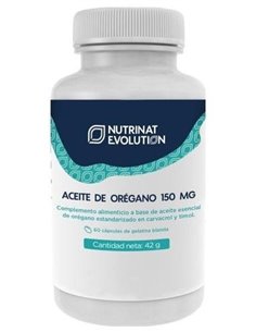 Aceite De Orégano 150 Mg   60 Caps  de Nutrinat Evolution