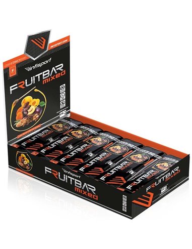 Infisport Fruit Bar Mixed 40Gr 24Un de Infisport