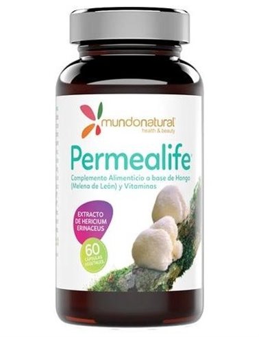 Permealife Melena De Leon 60Cap. de Mundonatural