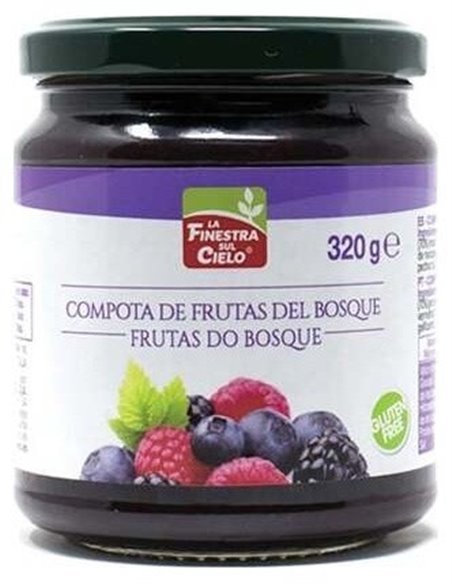 Compota De Frutas Del Bosque 280Gr. Bio de La Finestra Sul Cielo