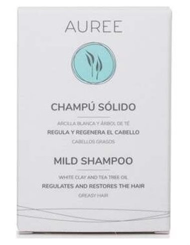 Champu Solido Regula Y Regenera 100Gr. de Auree