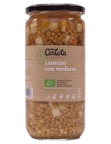 Lentejas Con Verduras 720Gr. Eco Sg de Carlota Organic