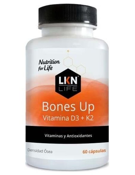 Bones Up Vitamina D3+K2 60Cap. de Lkn