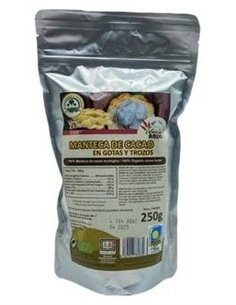 Manteca De Cacao Criollo Trozos 250Gr. Eco de El Oro De Los Andes