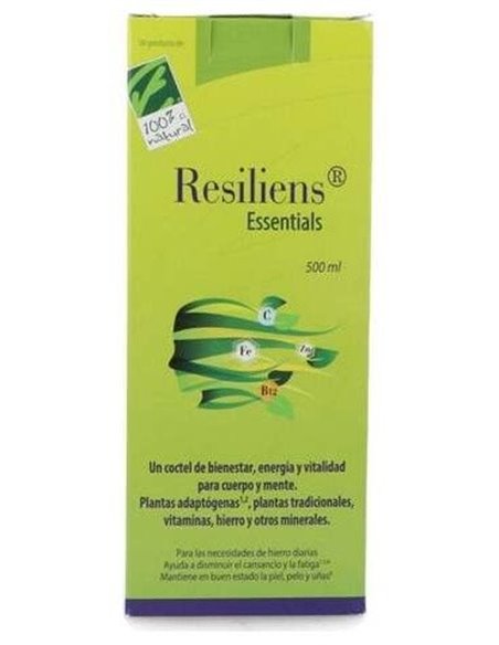 Resiliens Essentials 500Ml. de Cien Por Cien Natural