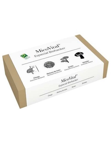 Micovital Especial Biohacker ( 4Ext.Hongos) de Cien Por Cien Natural
