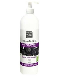 Gel De Ducha Antioxidante  Aloe-Açai 740Ml. Bio de Naturabio Cosmetics