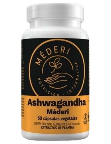 Ashwagandha 60Vcaps. de Mederi Nutricion Integrativa