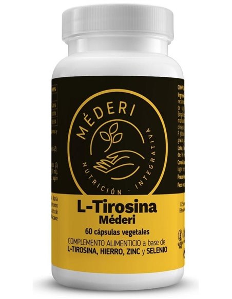 L-Tirosina 60Cap. de Mederi Nutricion Integrativa