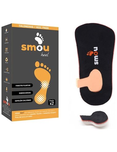 Smou Heel Talonera Fascitis-Espolon T45/46/47 de Smou